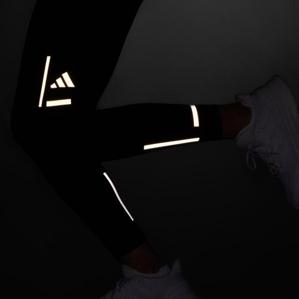 adidas Ultimateadidas Reflective 7/8 Leggings Black L Womens Product Image