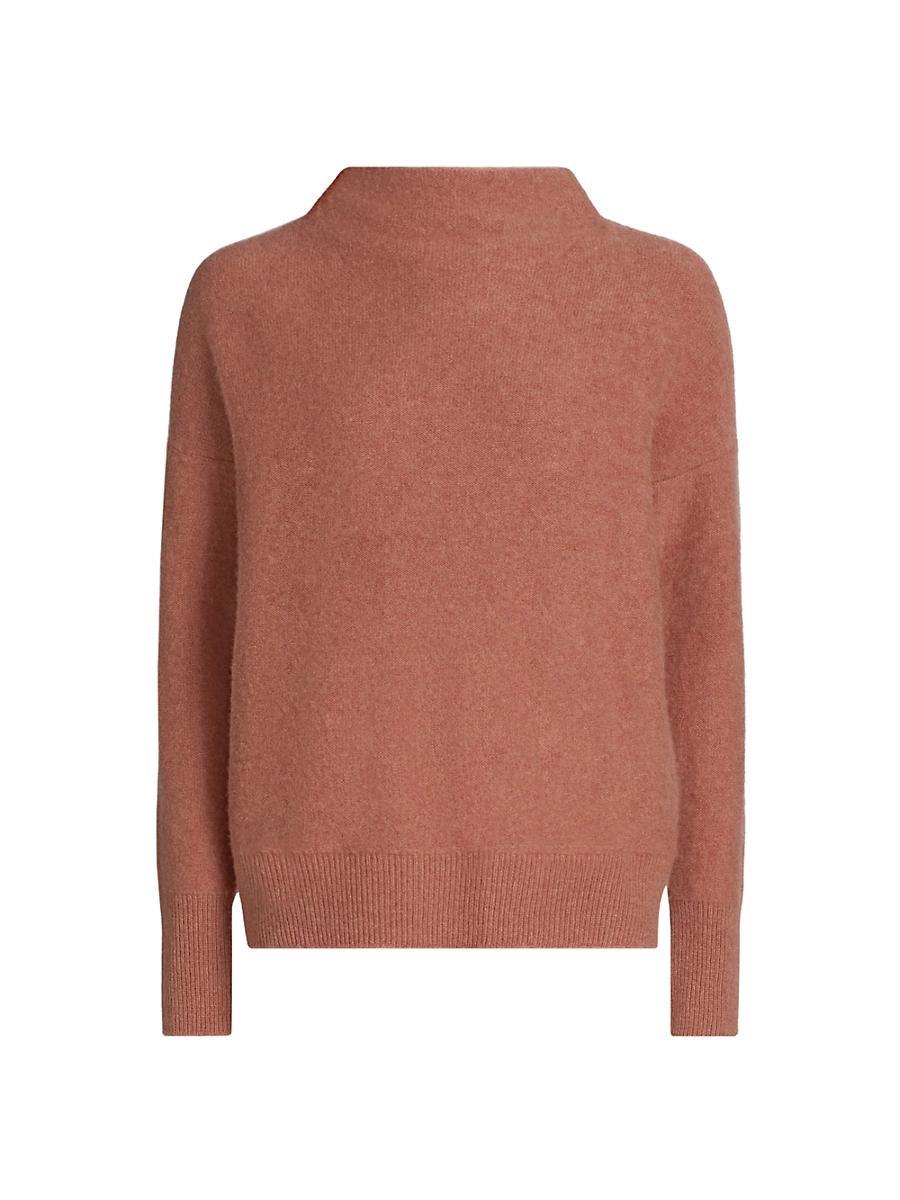 Vince Boiled Cashmere Funnel Neck Sweater Product Image