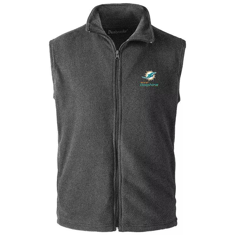 Mens Gray Philadelphia Eagles Houston Fleece Full-Zip Vest Product Image