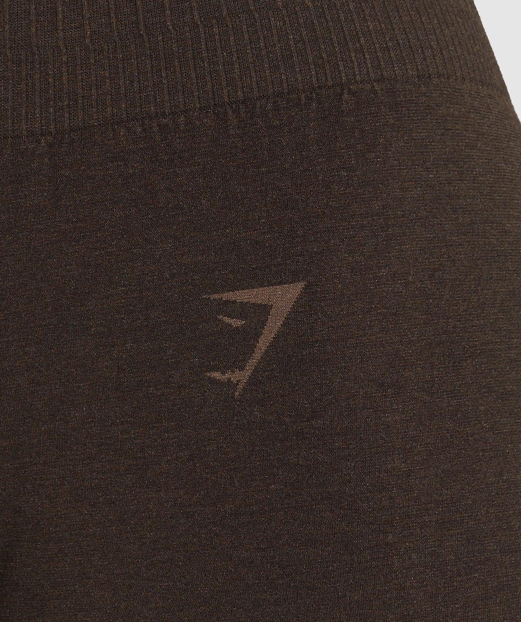 Gymshark Luxe Seamless Flare Leggings - Walnut Brown Marl Female Product Image