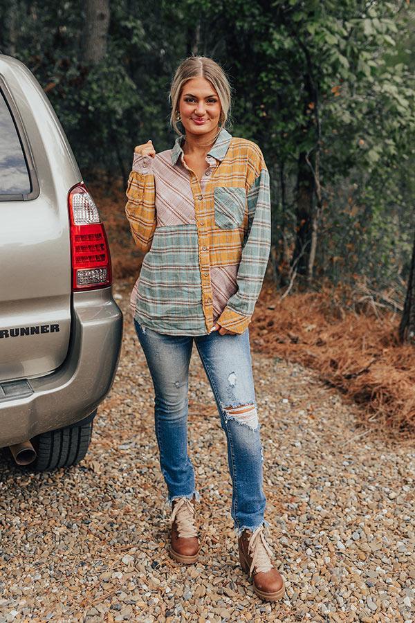 Mountain Overlook Colorblock Flannel Product Image