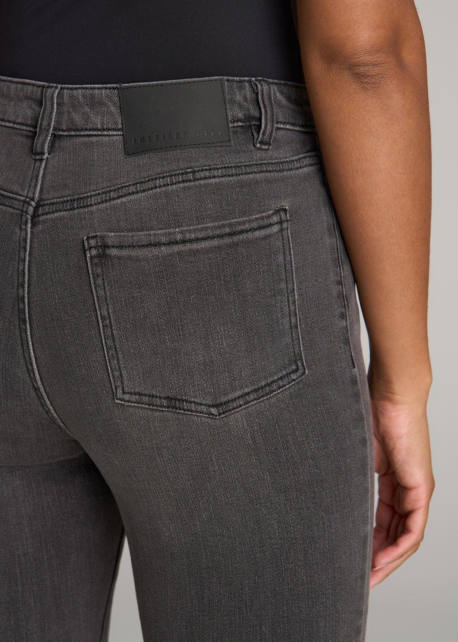 Georgia HIGH RISE SKINNY Tall Women's Jeans in True Grit Grey Product Image