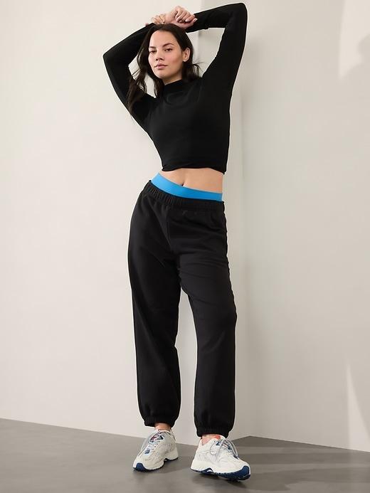 Forever Fleece High Rise Piping Jogger Product Image