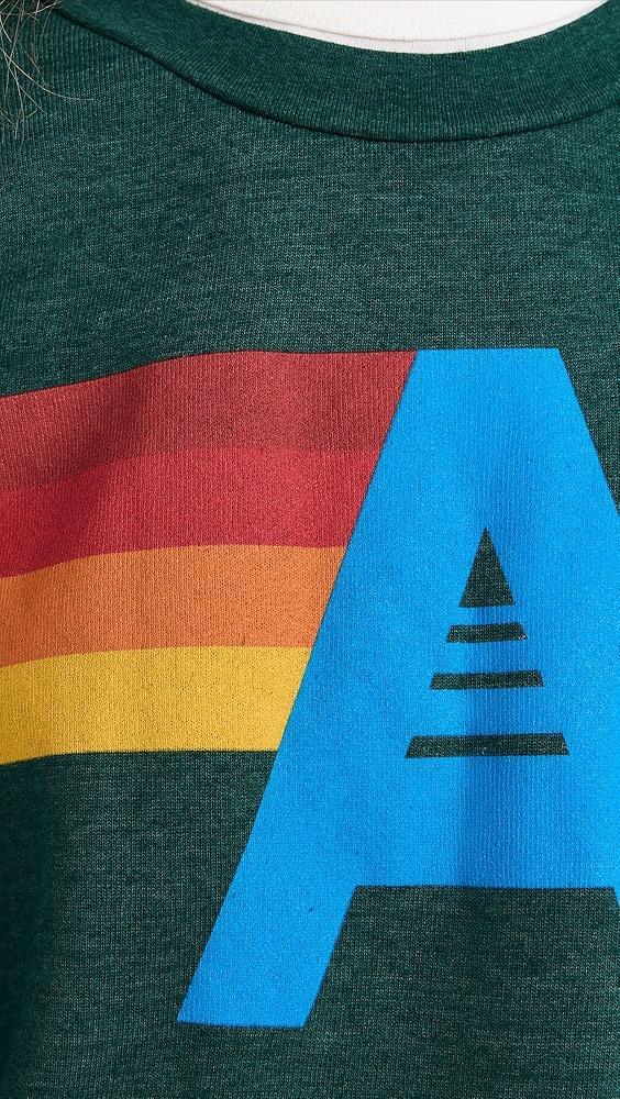 Aviator Nation Logo Crew Sweatshirt | Shopbop Product Image