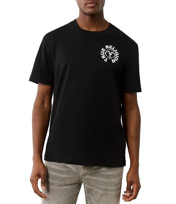 True Religion Buddha Face Graphic Short Sleeve T-Shirt Product Image