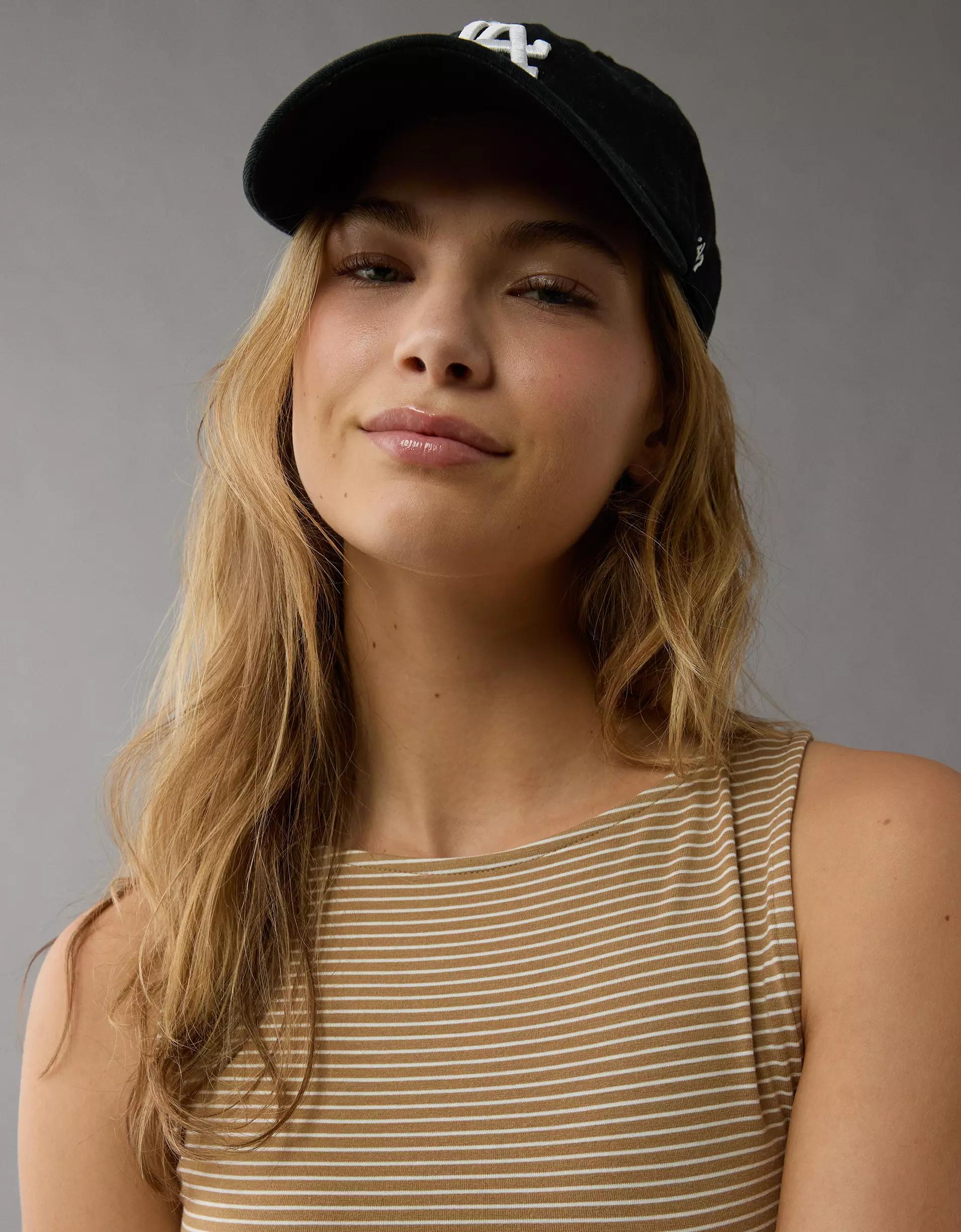 AE Ruched Boat Neck Tank Top Product Image