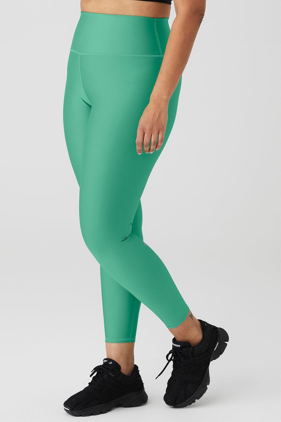 Alo Yoga | 7/8 High-Waist Airlift Legging Green Product Image