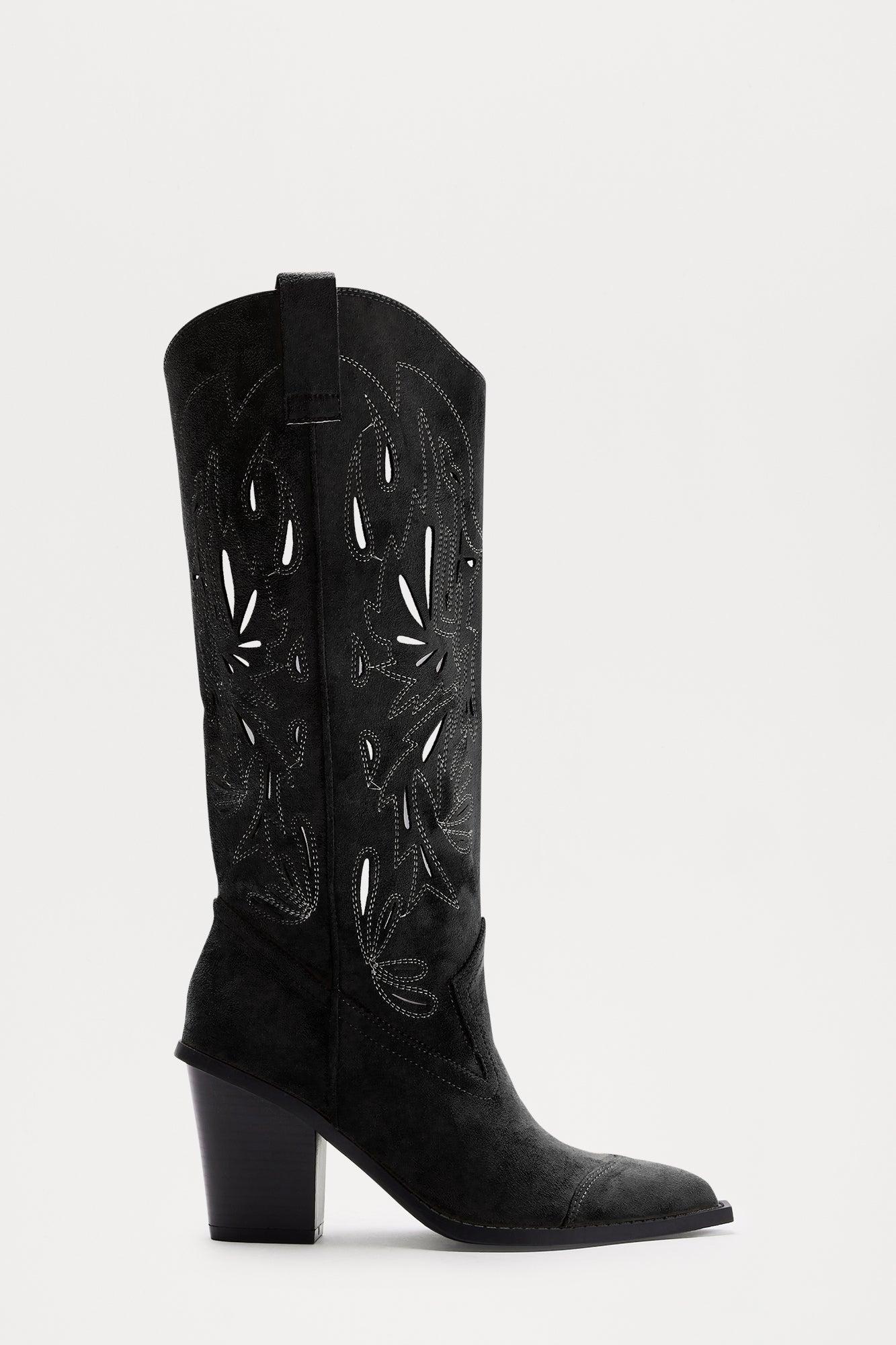 Knoxville Cowboy Boots - Black Product Image