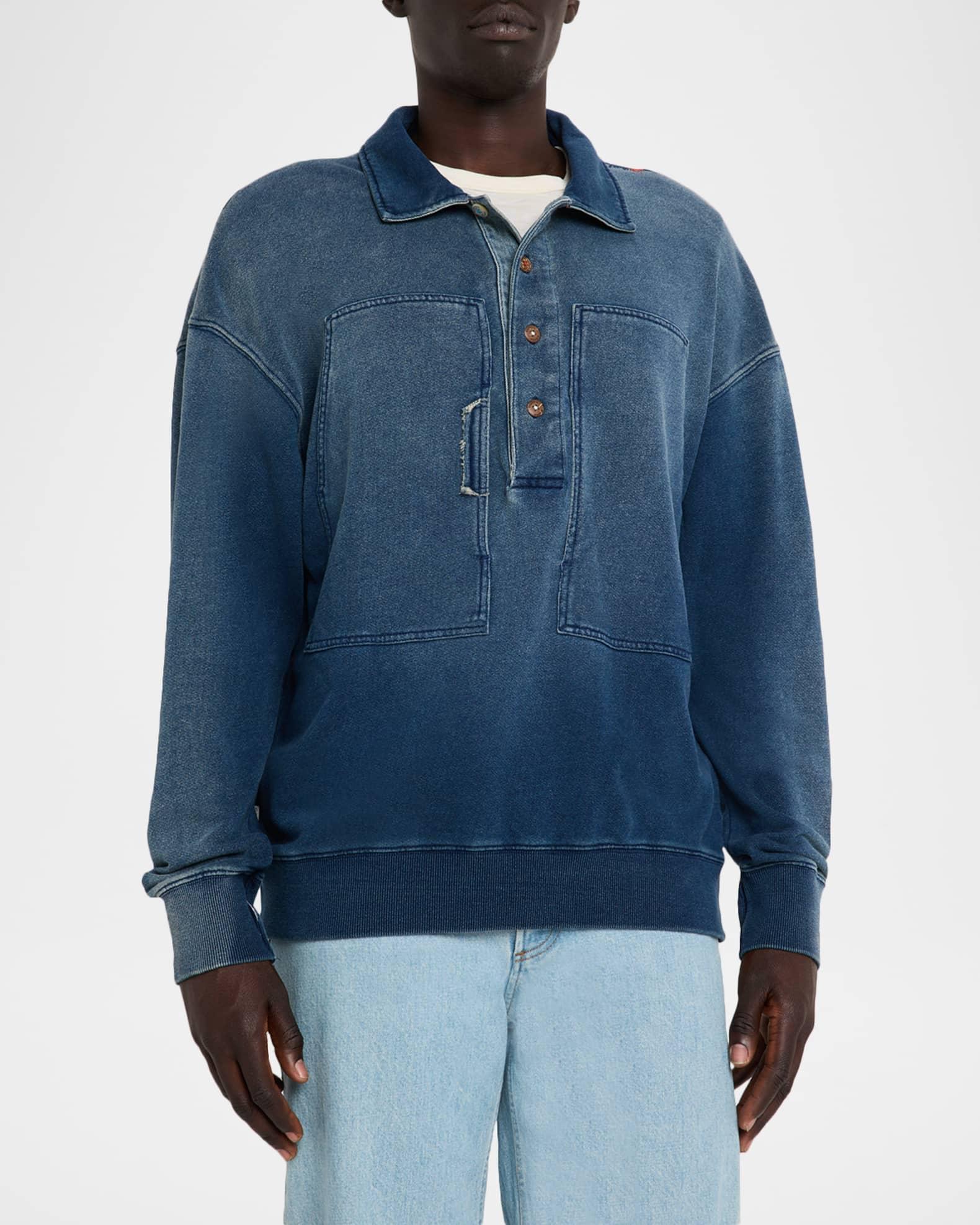 Men's Worked Out Relaxed-Fit Sweatshirt Product Image