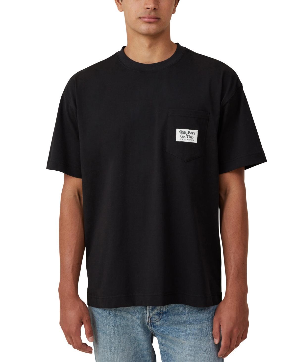 Cotton On Mens Shifty Boys Pocket T-Shirt Product Image
