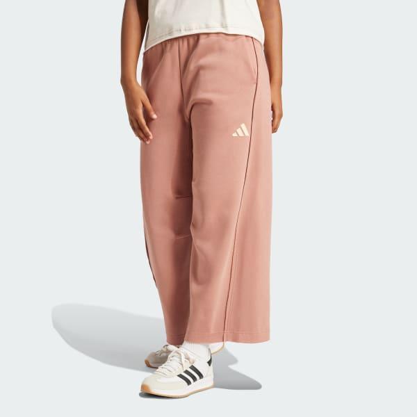 adidas ALL SZN Loose Graphic 7/8 Pants Warm Clay M Womens Product Image