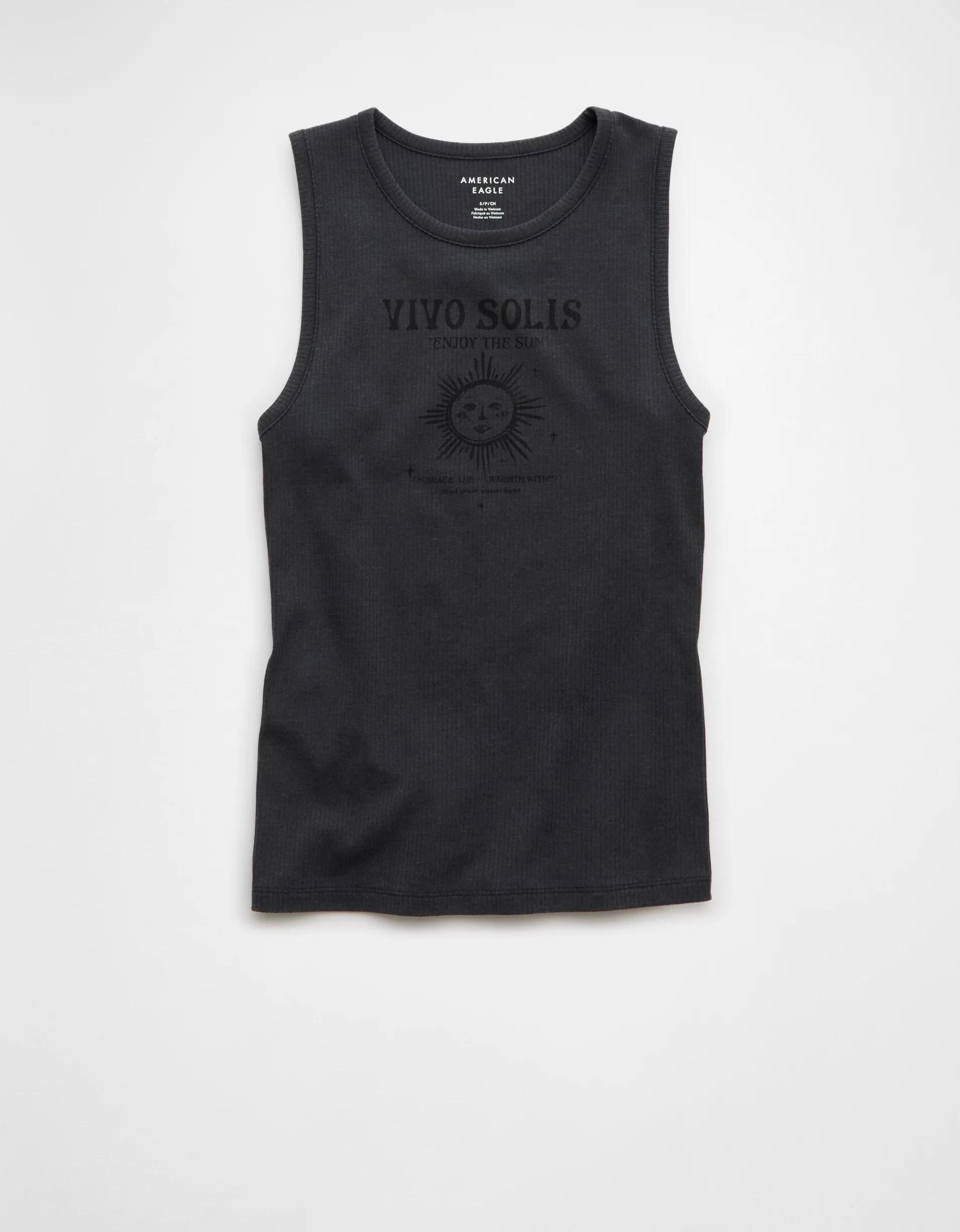AE Boyfriend Destination Graphic Muscle Tank Top Product Image