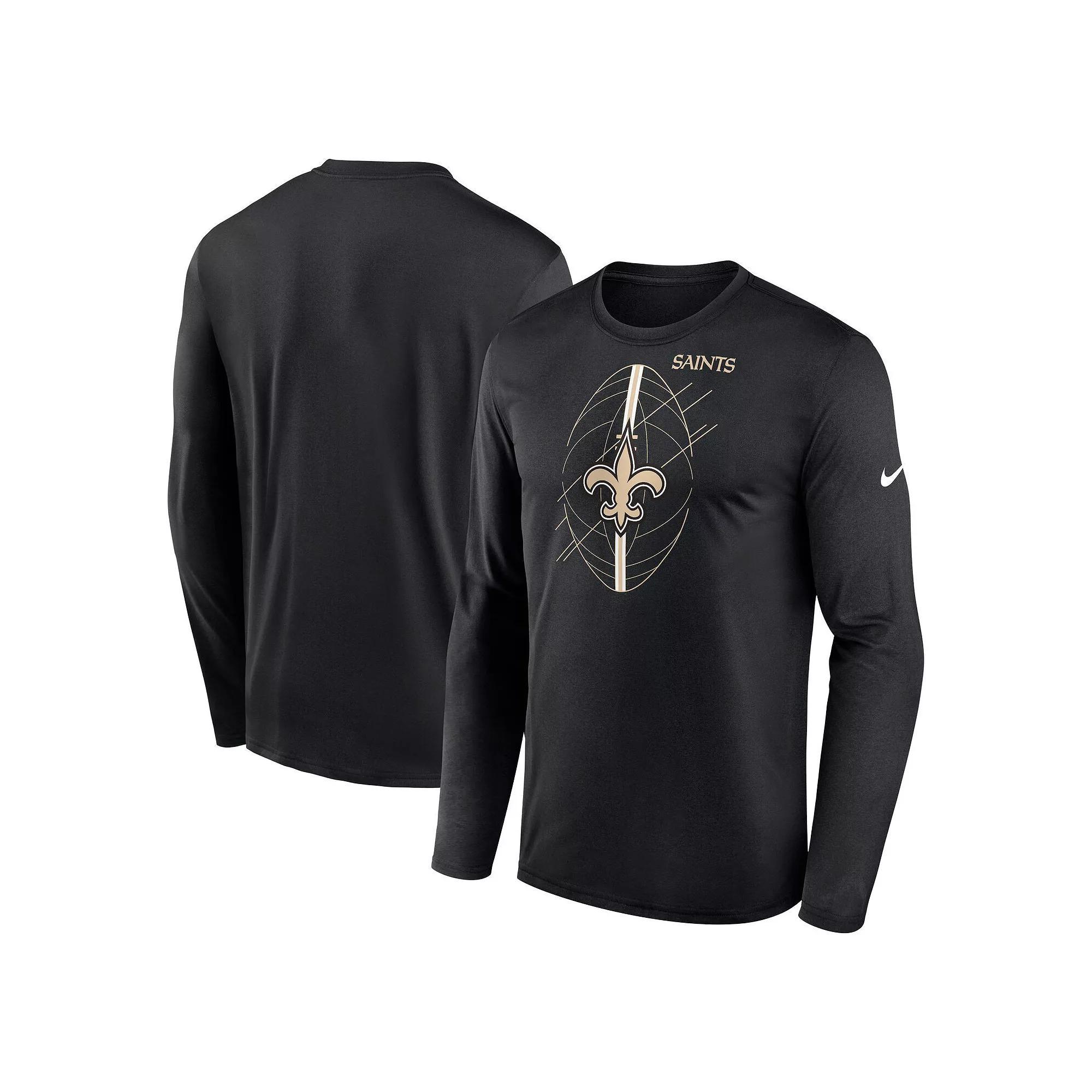 Men's Nike Royal Los Angeles Rams Legend Icon Long Sleeve T-Shirt, Size: Small, Blue Product Image