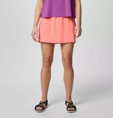 Women's Columbia Omni-WICK™ Midrise Chill River Skort, Size: Large, Safari Product Image