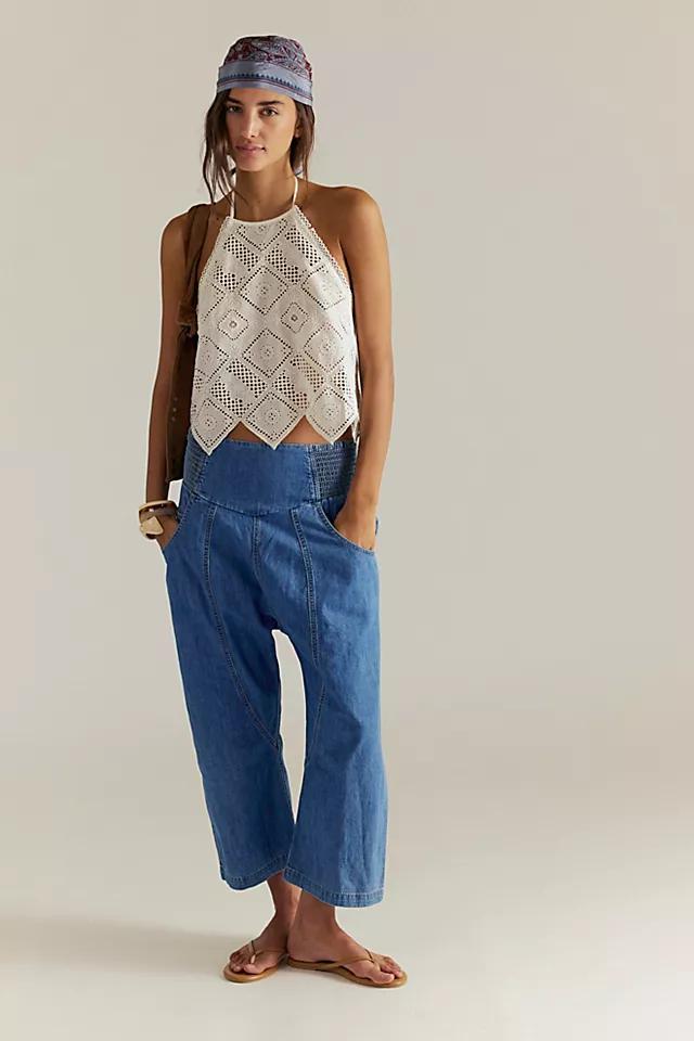 We The Free Lunan Crop Harem Jeans Product Image