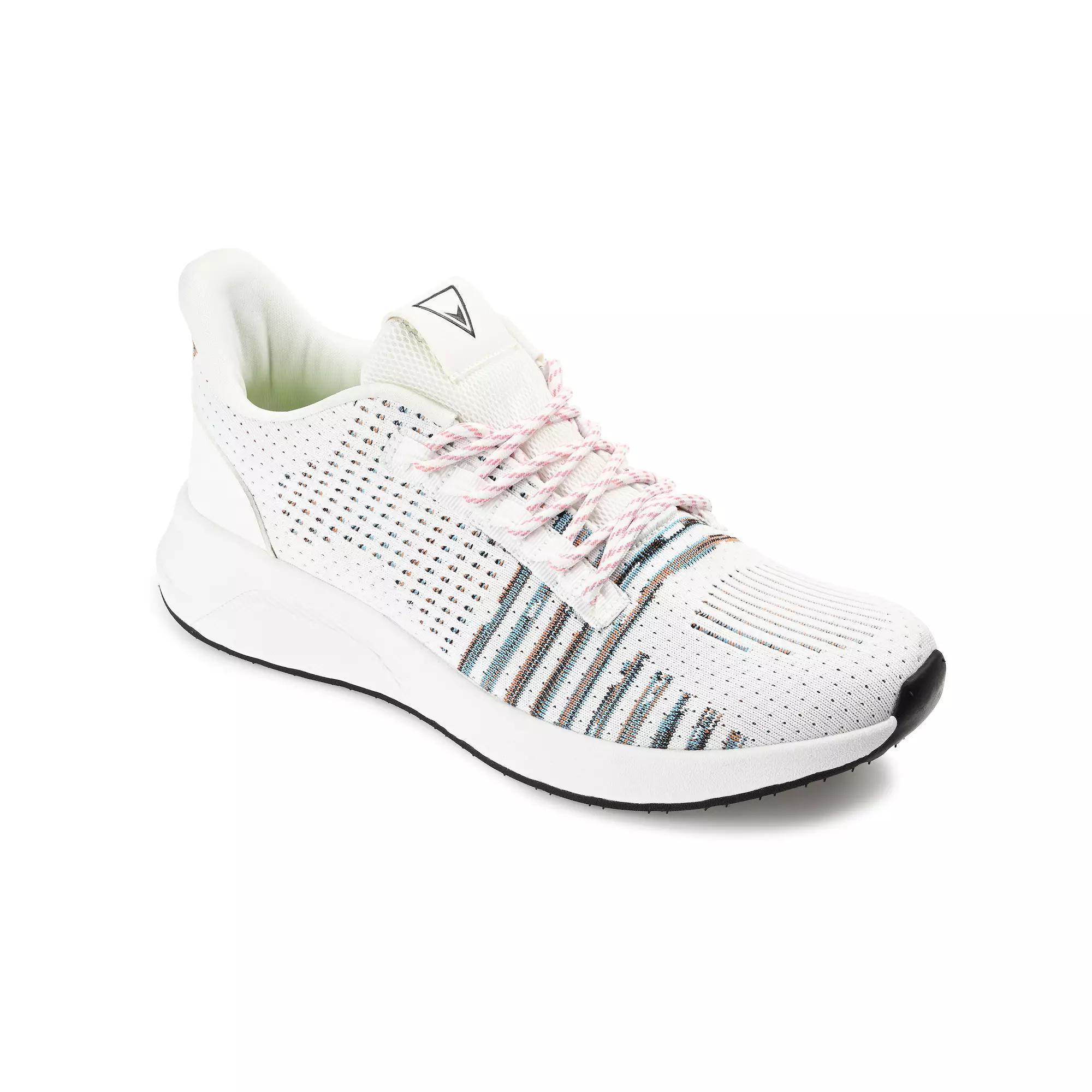 VANCE Brewer Men's Knit Sneakers, Size: 13, White Product Image
