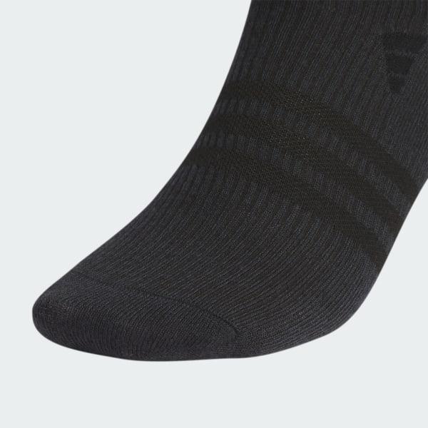 Men's adidas 6-Pack Superlite 3.0 No-Show Socks, Size: 8-12, White Black Product Image