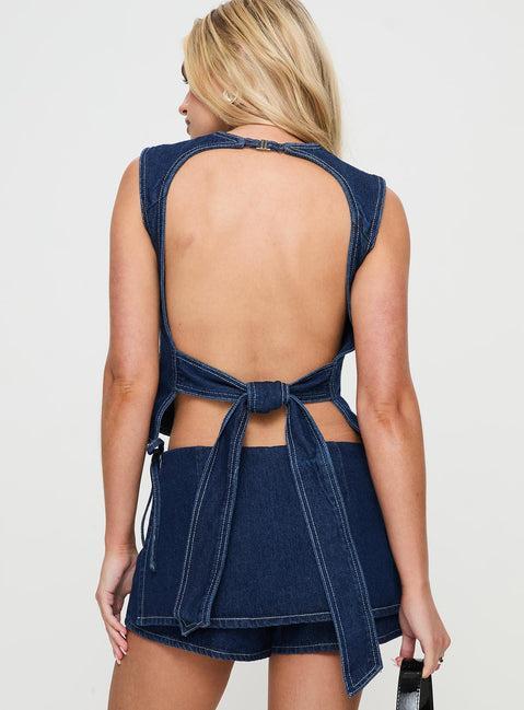 Countryside Top Denim Product Image