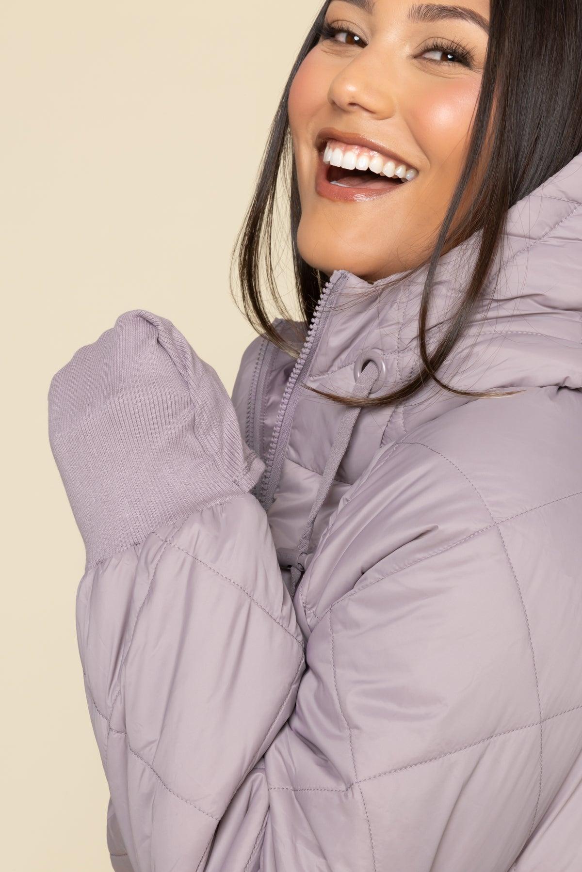 Pillow Packable Puffer Jacket - Crimson Product Image