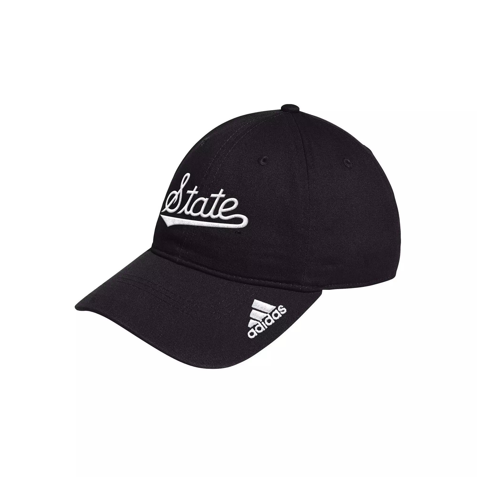 Men's adidas Maroon Mississippi State Bulldogs Locker Room Wordmark Slouch Adjustable Hat, Mst Red Product Image