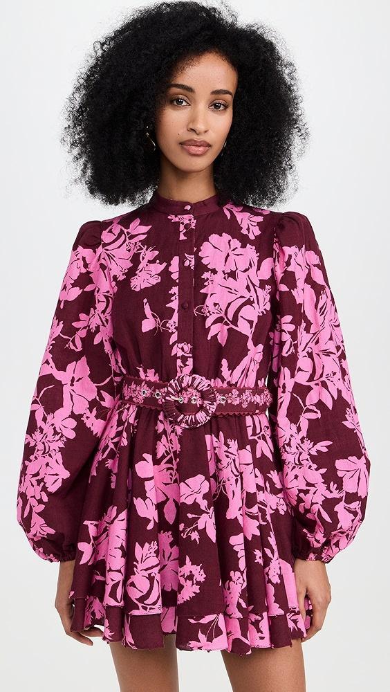 Hemant and Nandita Short Dress With Belt | Shopbop Product Image
