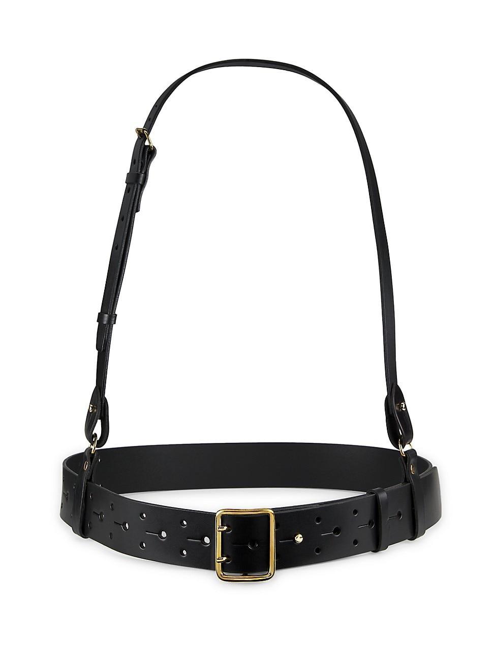 Womens Leather Harness Belt Product Image