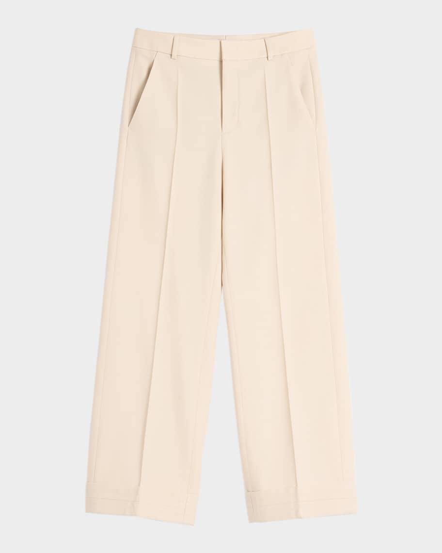 Mens Wool Gabardine Pants Product Image
