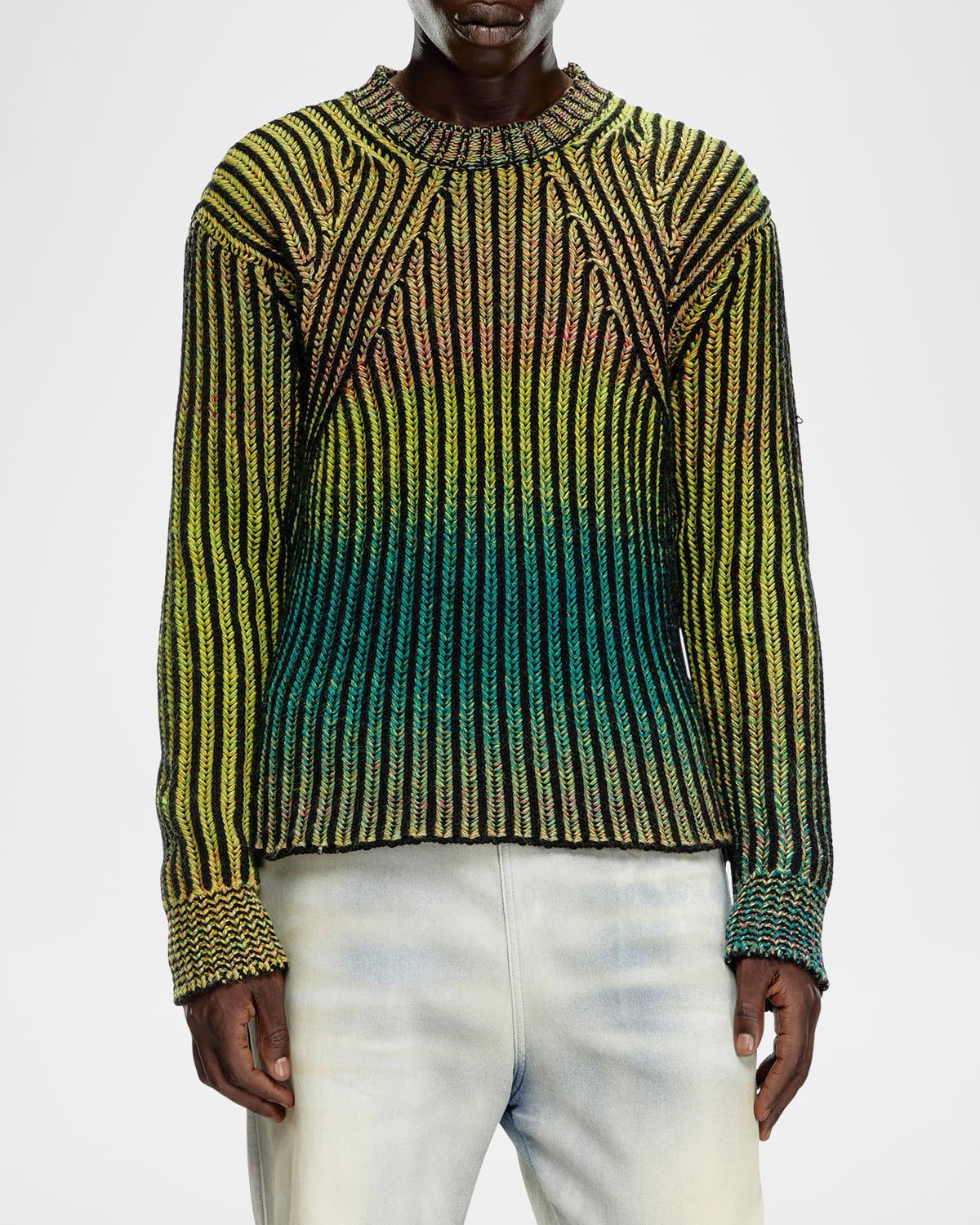 Men's Degrade Ribbed Sweater Product Image