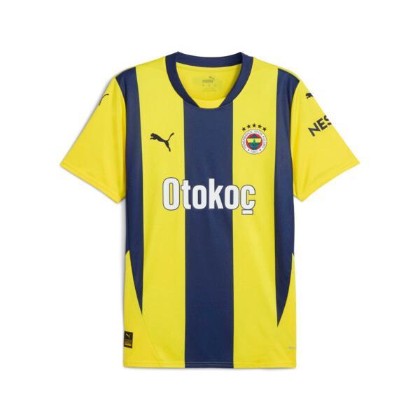 PUMA FenerbahÃ§e SK 24/25 Men's Replica Home Soccer Jersey in Speed Yellow/Blue Violet Product Image