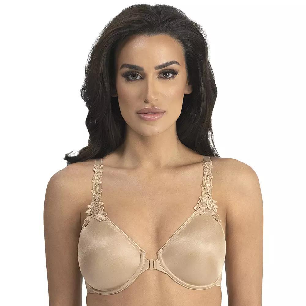 Dominique Meryl Front Close Minimizer T-Back Smoother Bra 7050, Womens Brown Product Image