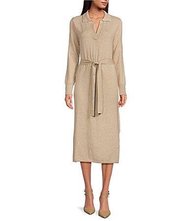 Faherty Jackson Sweaterdress (Oatmeal Heather) Women's Clothing Product Image
