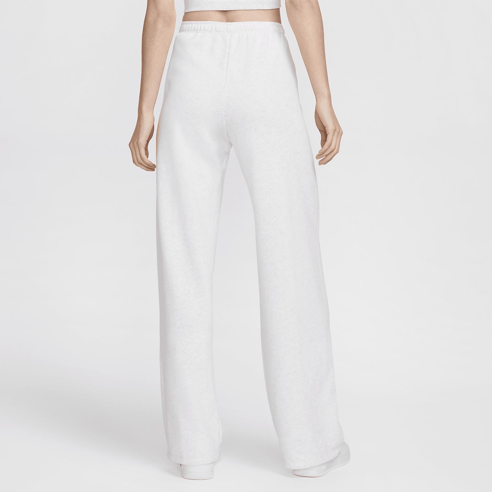 Women's Nike Sportswear Chill Terry Mid-Rise French Terry Open-Hem Sweatpants Product Image