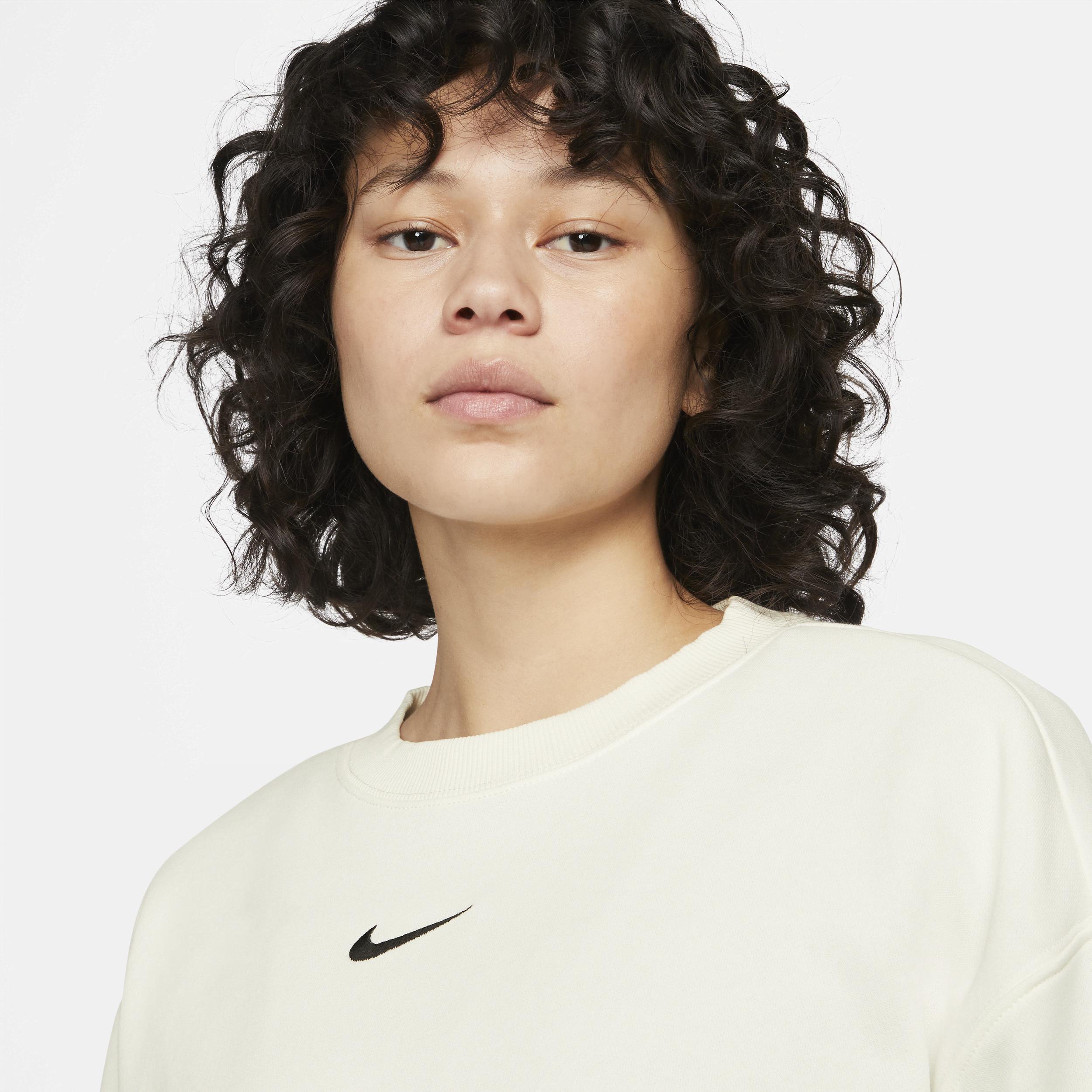 Womens Nike Sportswear Phoenix Fleece Oversized Crew-Neck Sweatshirt Product Image