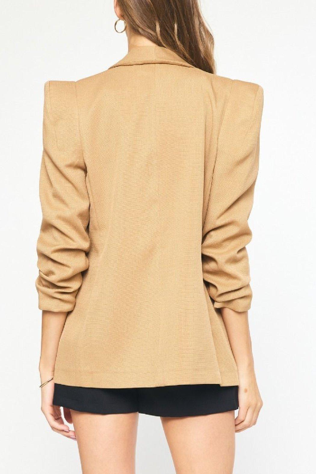 3/4 Sleeve Blazer Product Image