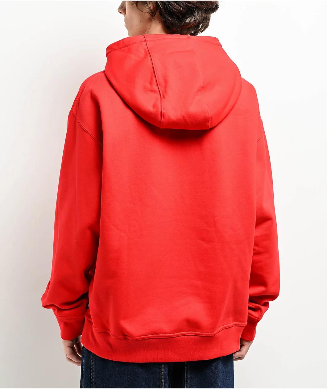 Nike SB Essential Red Hoodie Product Image