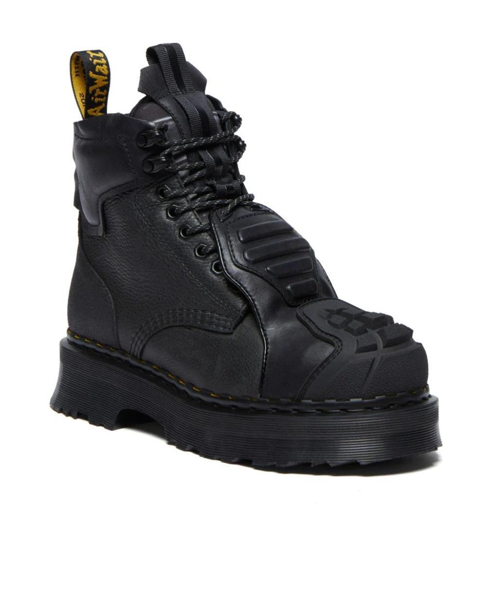 DR. MARTENS' Lace-up Martin Boots In Black Product Image