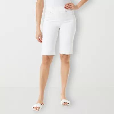 Gloria Vanderbilt Womens High Rise Bermuda Short Product Image