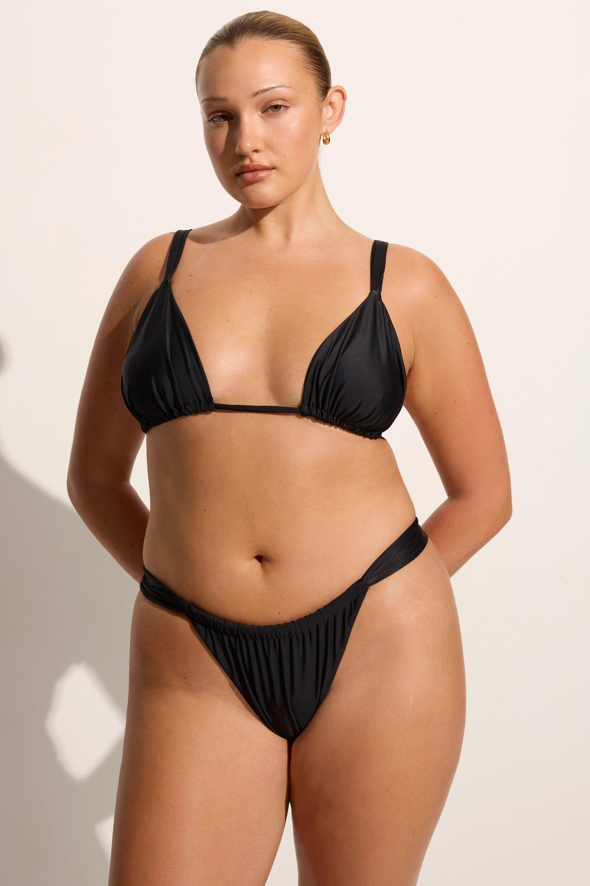 Andez Bikini Bottoms Black Product Image