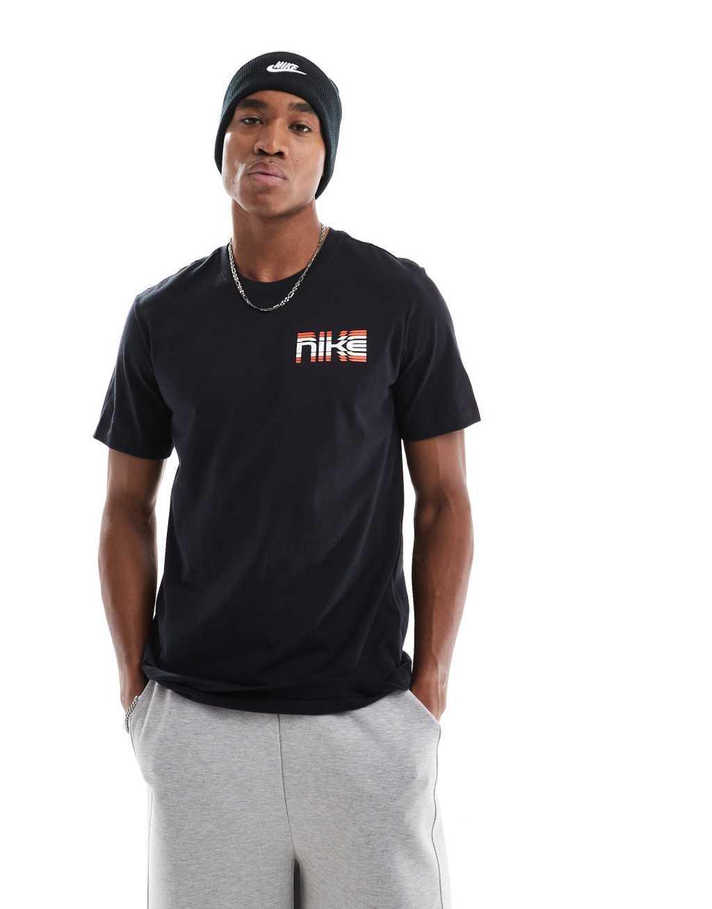 Nike graphic t-shirt in black Product Image