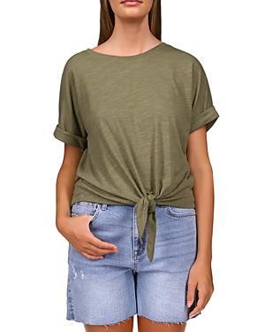 Sanctuary All Day Tie Front Tee Product Image