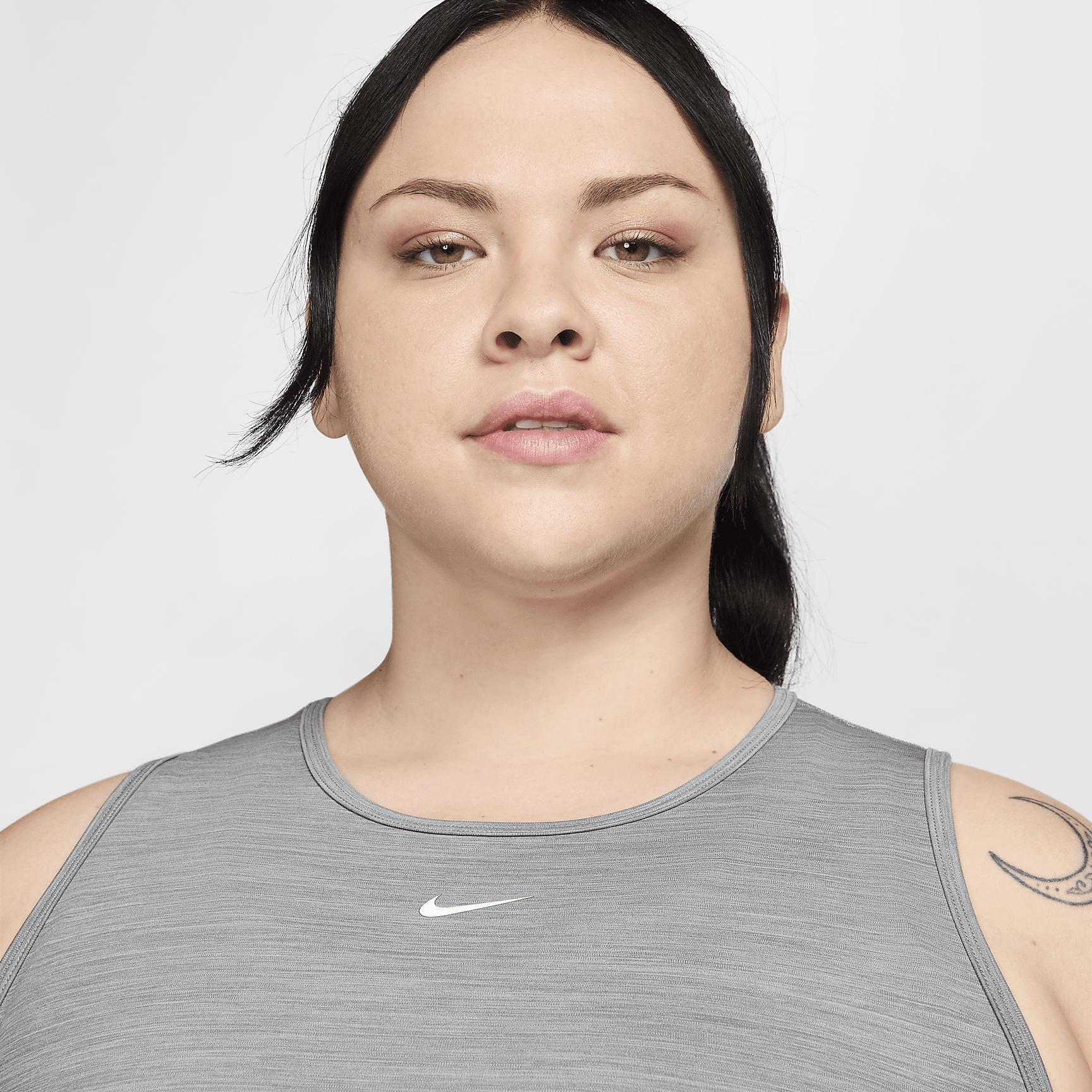 Nike Pro Women's Dri-FIT Cropped Tank Top (Plus Size) Product Image
