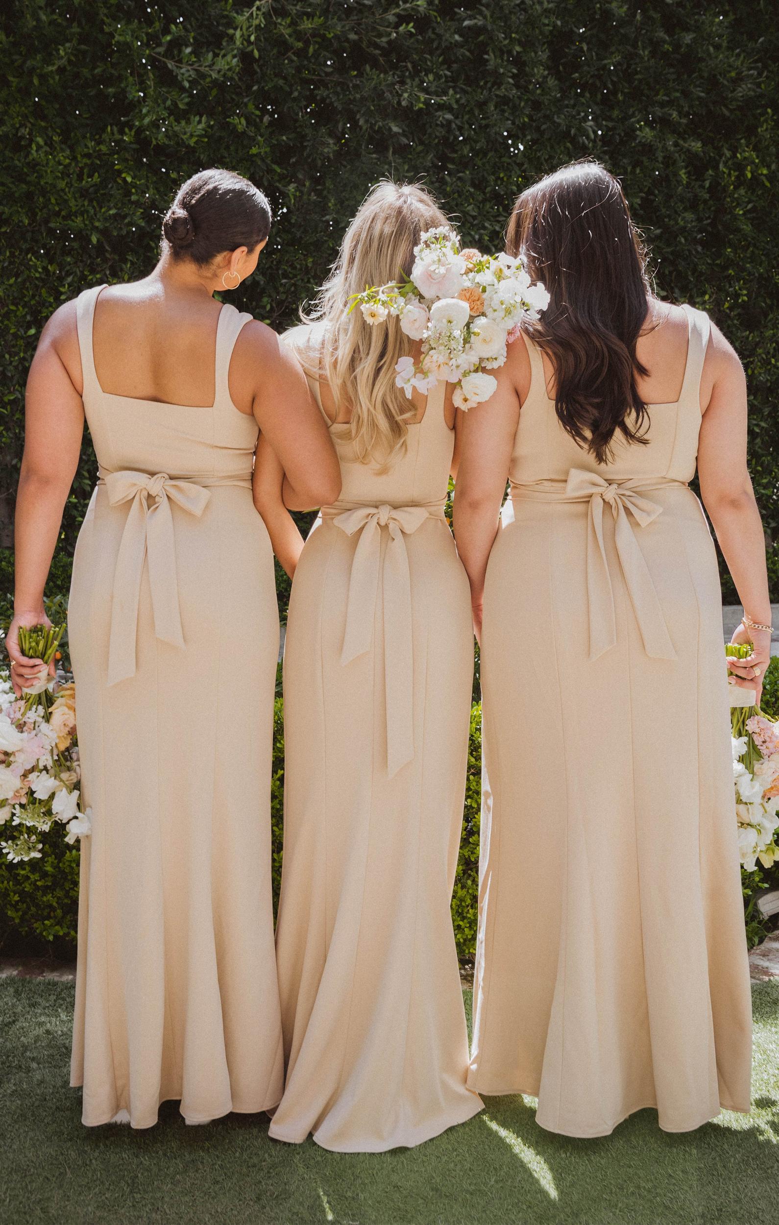 Paris Gown ~ Champagne Stretch Product Image