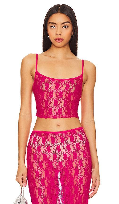 Lia Sheer Tank Top Product Image