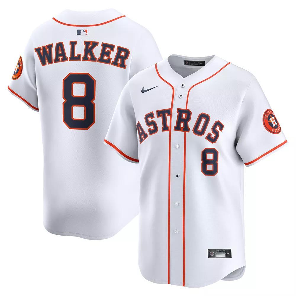 Men's Nike Christian Walker White Houston Astros Home Limited Player Jersey, Size: 2XL Product Image