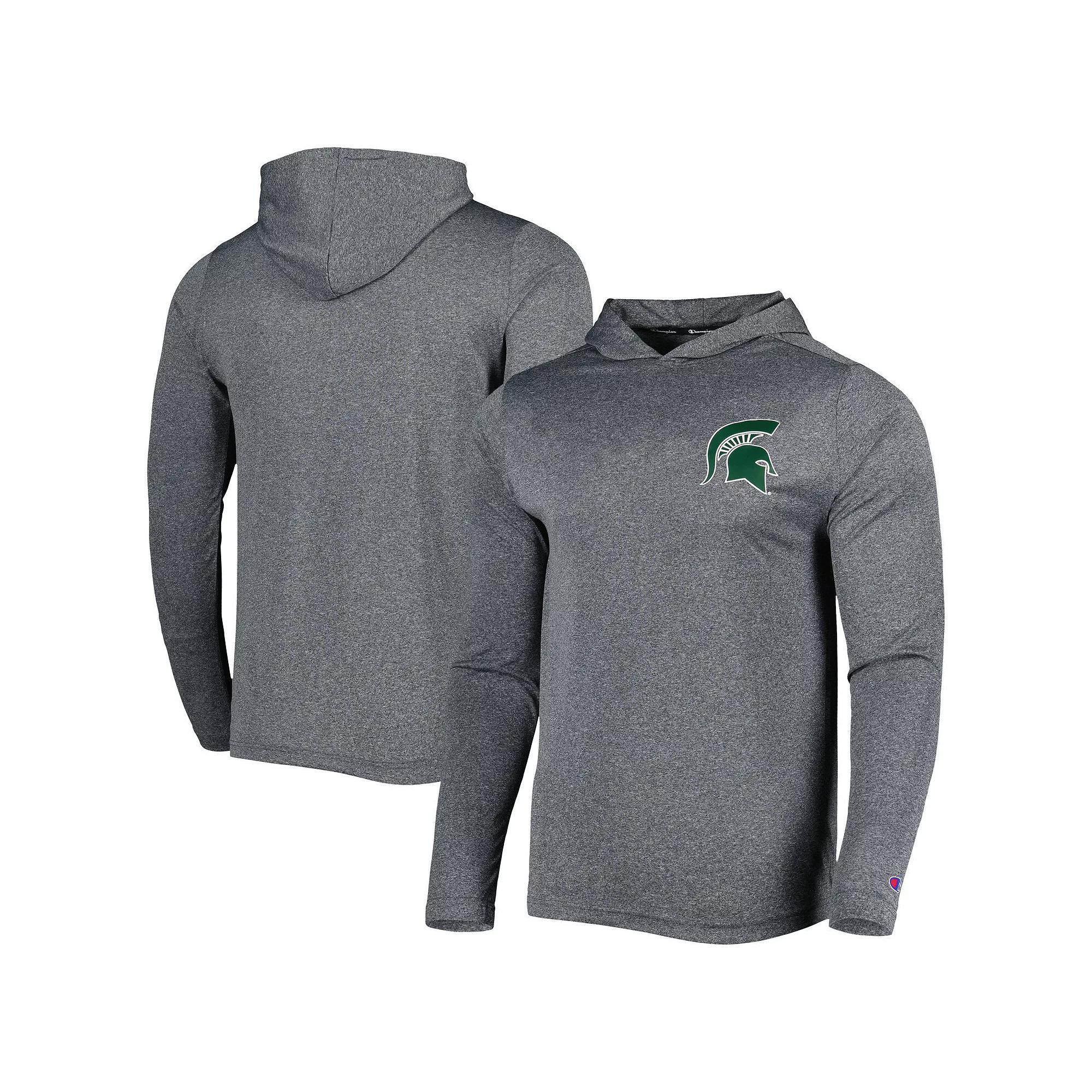 Men's Champion Gray Kentucky Wildcats Hoodie Long Sleeve T-Shirt, Size: Large, Grey Product Image