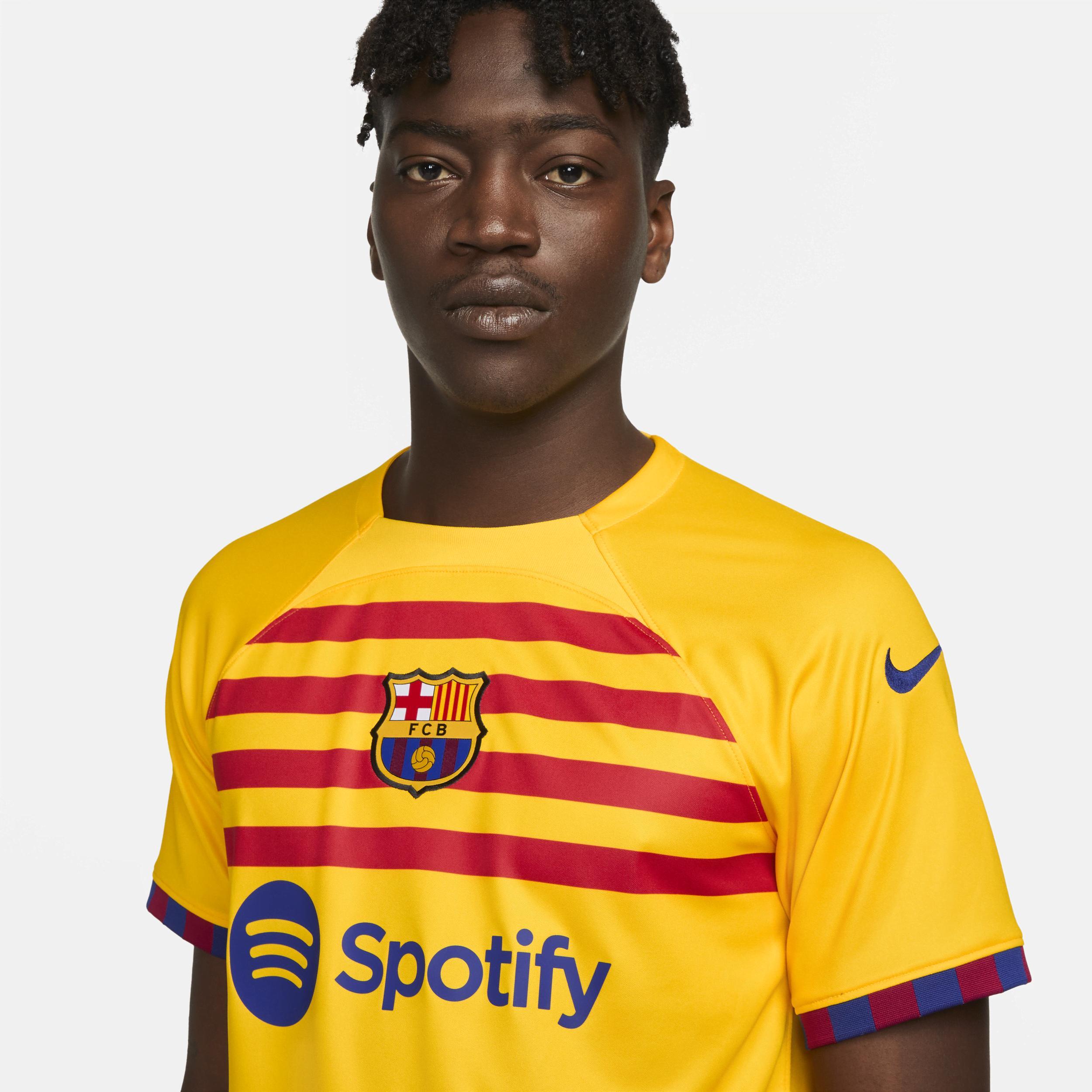 FC Barcelona 2023/24 Stadium Fourth Big Kids' Nike Dri-FIT Soccer Jersey Product Image