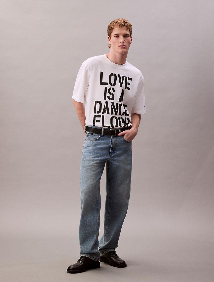 Marc Hundley Pride Love Is A Dance Floor Relaxed T-Shirt Product Image
