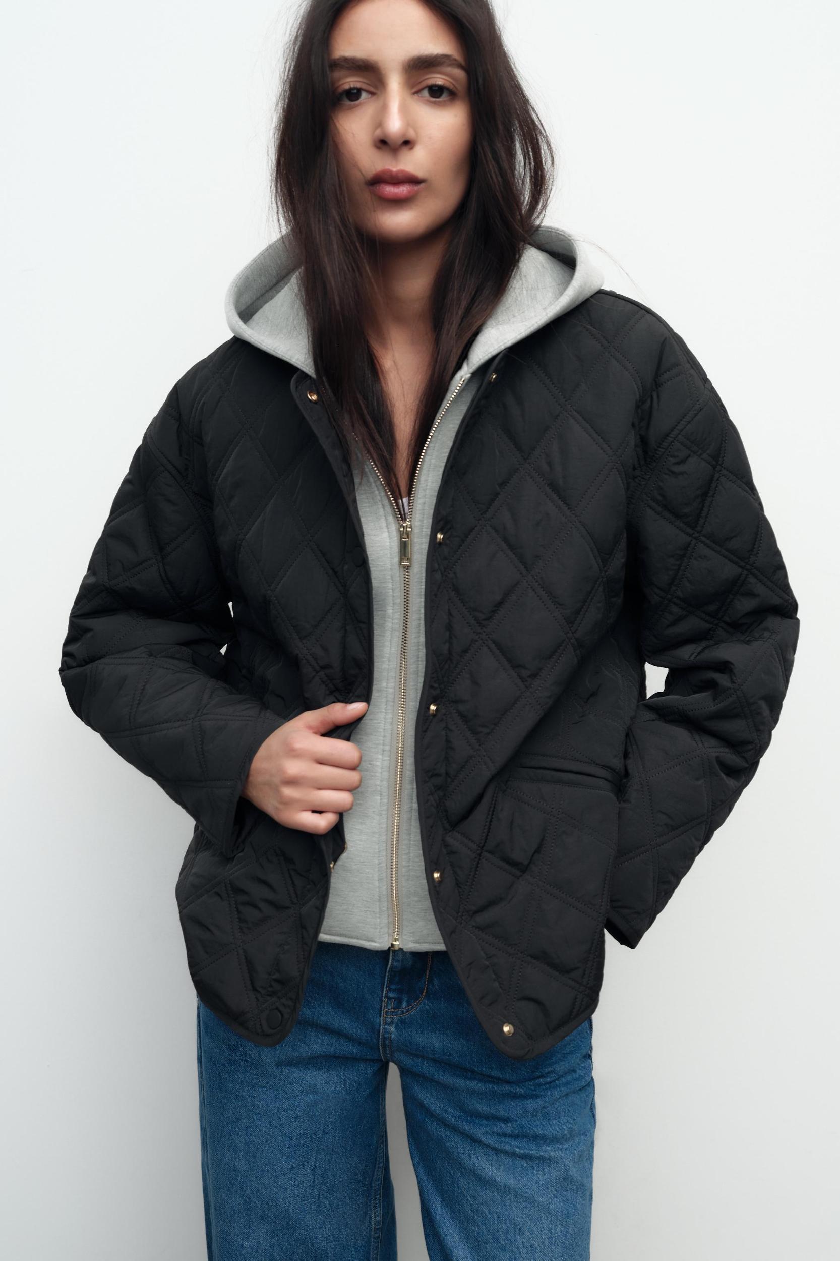 COMBINED HOOD WATER REPELLENT PUFFER JACKET Product Image