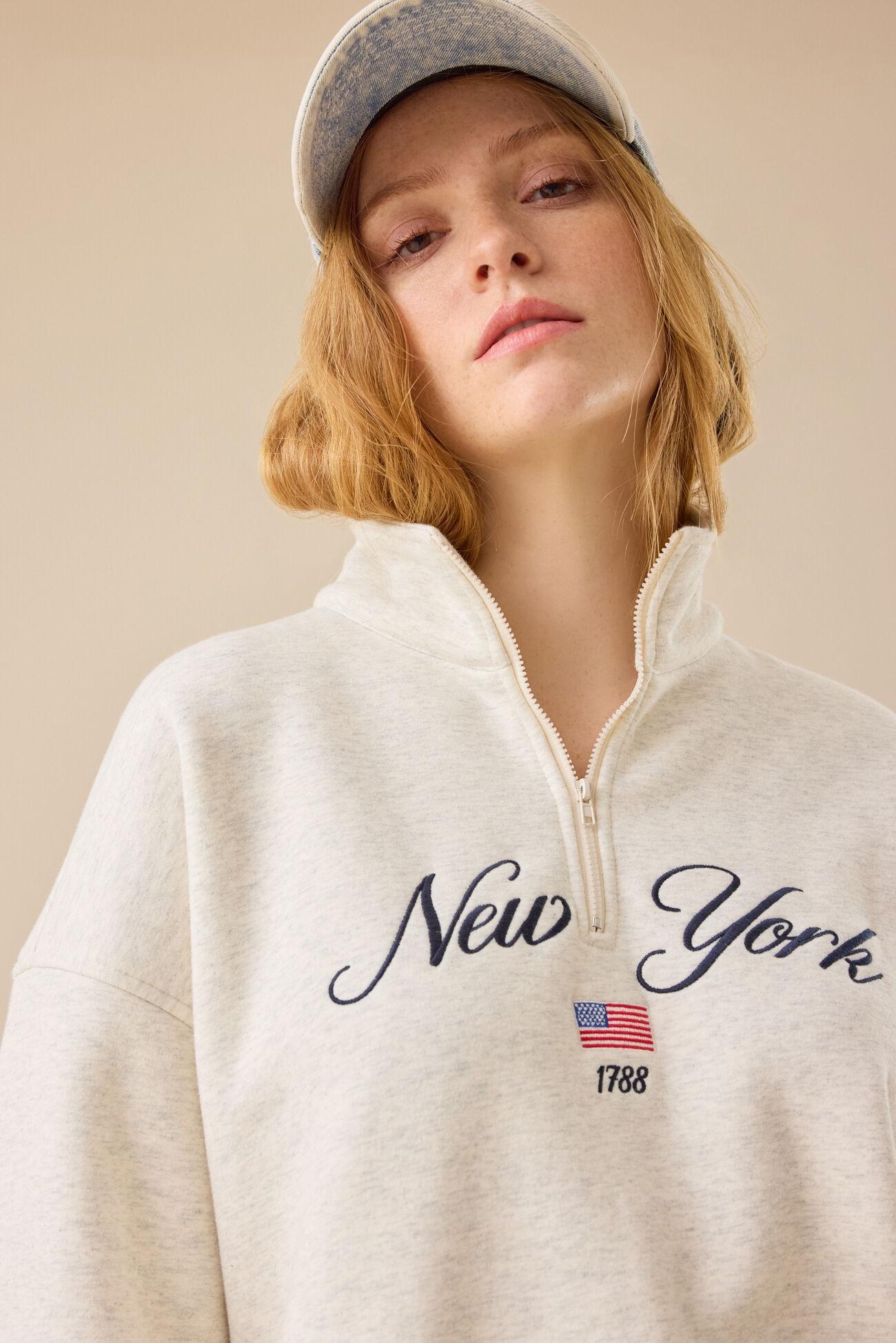 New York Varsity Quarter Zip Product Image