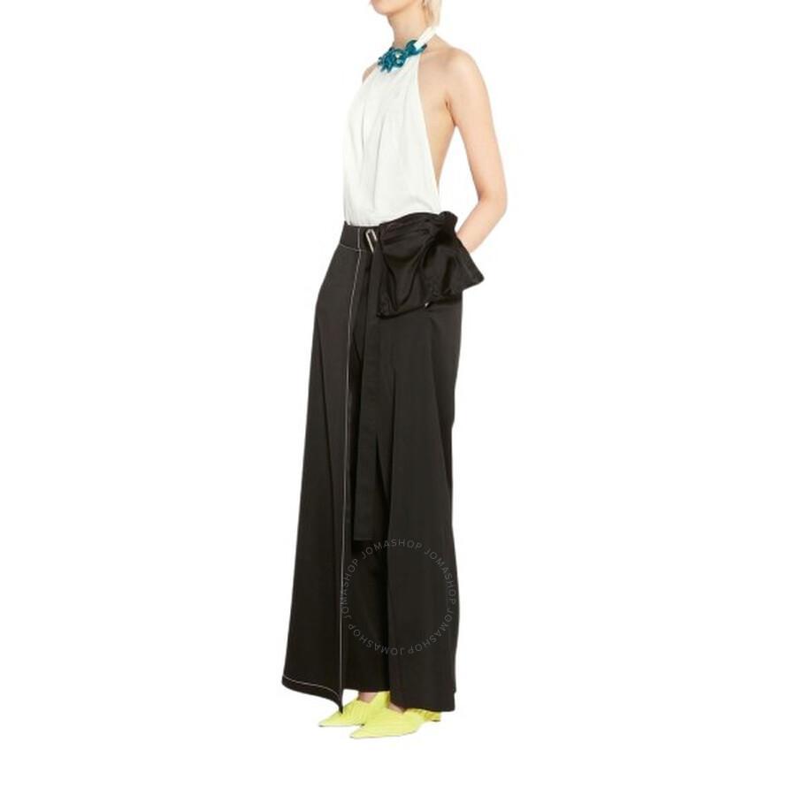 JW ANDERSON Woman Top Off White Size 6 Viscose Product Image